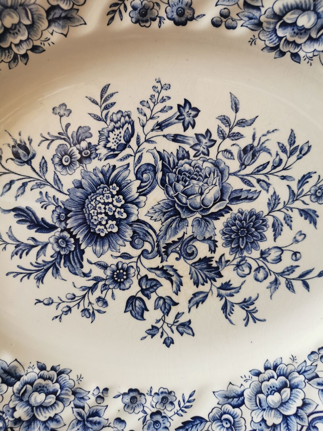 Ridgway vintage oval dish