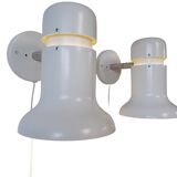 Set of 2 Raak Amsterdam Boutique wall lamps, 1970s
