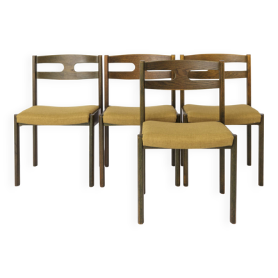 4 chaises vintage par Esko Pajamies pour Asko, années 1960