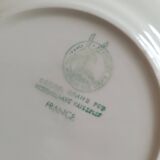 La Redoute x Selency lot de 4 assiettes dessert marron