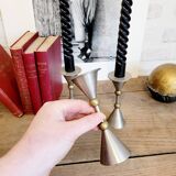 Trio of candlesticks