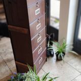 A vintage Roneo industrial flapper from the 1950s with a rusty patina