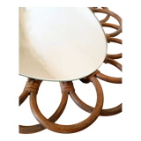 Miroir ovale vintage