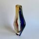 Glass Vase Karlovske Sklo, Czechoslovakia 1970