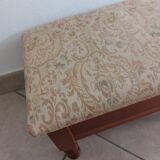 Vintage wooden footrest
