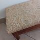 Vintage wooden footrest