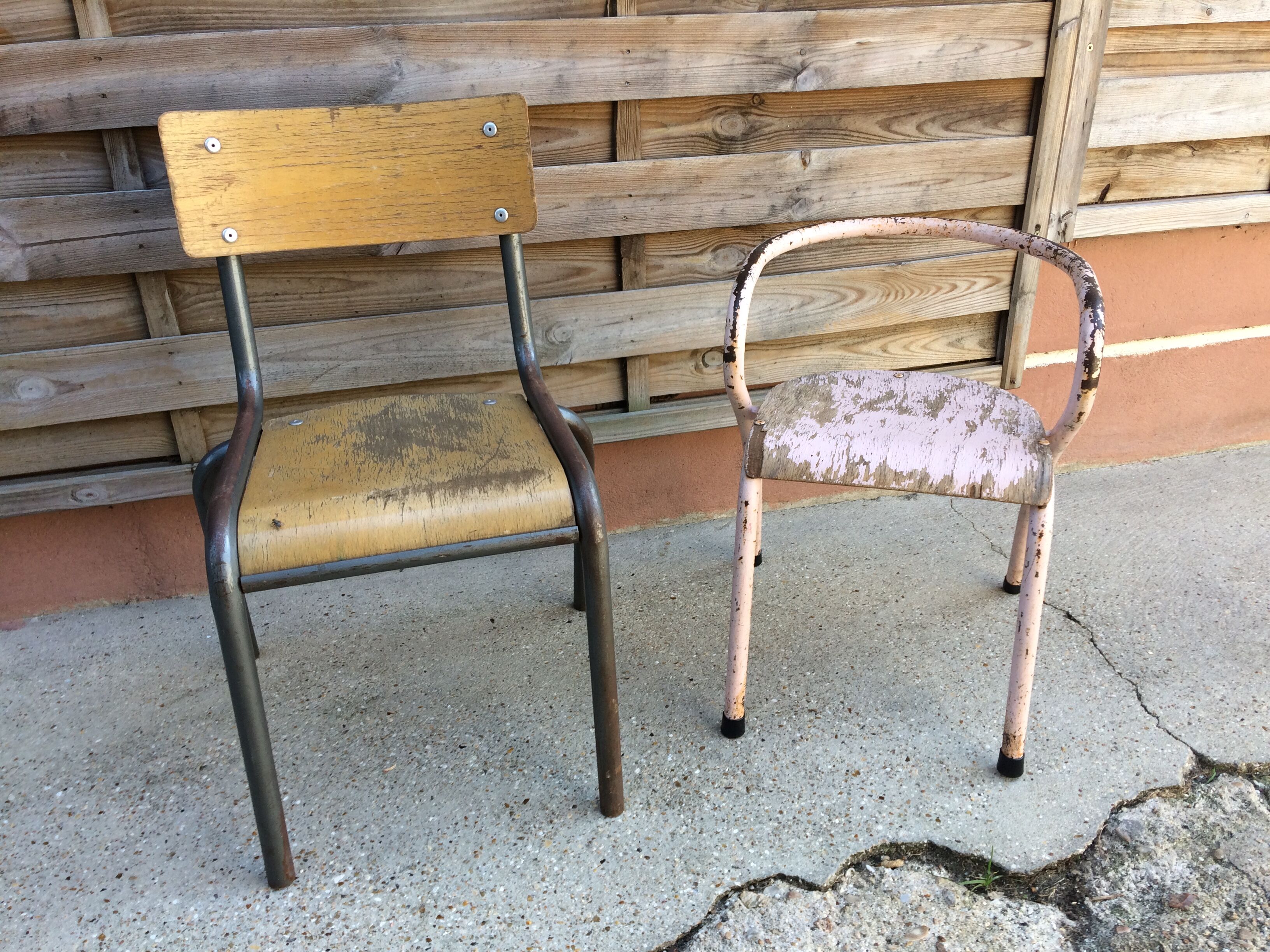 Child desk chair Mullca 510 vintage 60