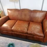 Old restored club sofa