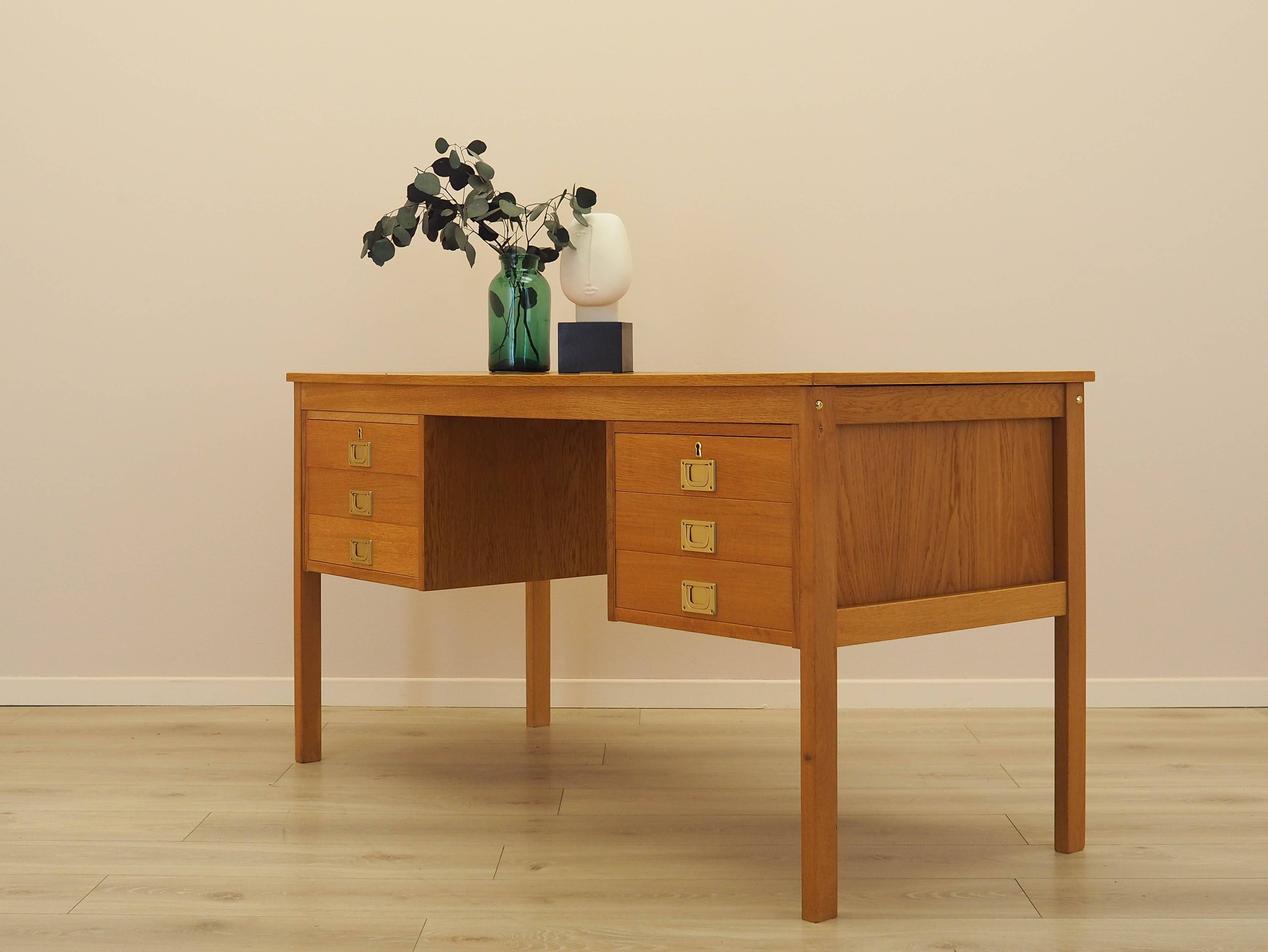 Ash desk, Danish design, 1970s, made in Denmark