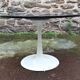 Table basse ronde a pied tulipe des années 70