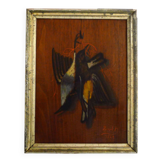 Painting Still Life Birds 1884