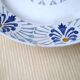 Lot de 6 assiettes  4 creuses et 2 plates de la Faïencerie d'Onnaing