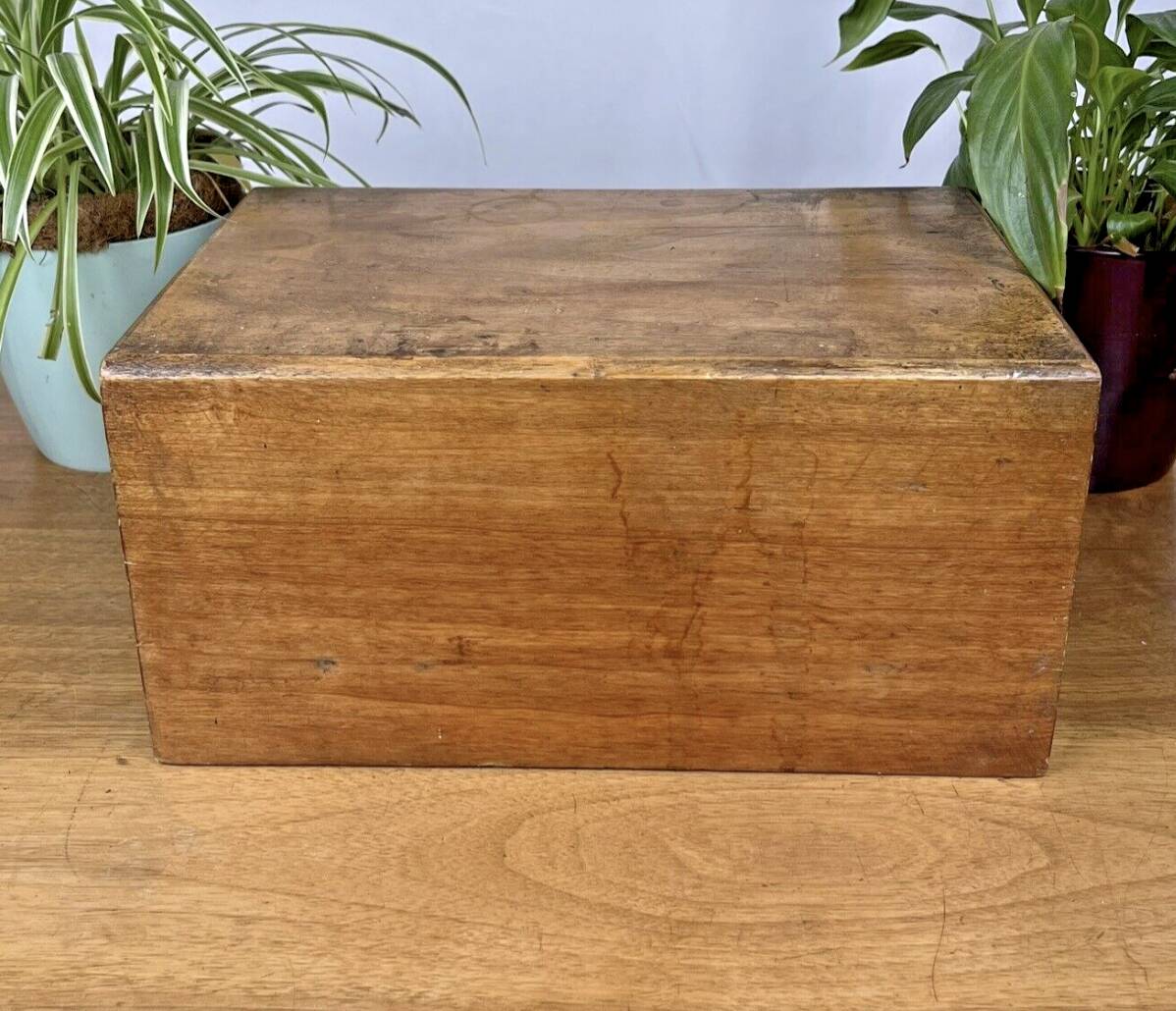 Small wooden storage unit