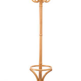 Beech standing coat rack Thonet 1960s