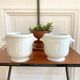 Paire de cache pots porcelaine de Limoges