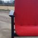 Lot de 2 chaises Impala vintage design hollandais rouge noir Fristho Cor Bontebal