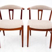 Two teak chairs, danish design, 1960s