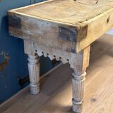 Antique Butcher Table