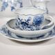 Porcelain Coffee and Tea Service by Meissen in Onion Pattern Decor, 1960s