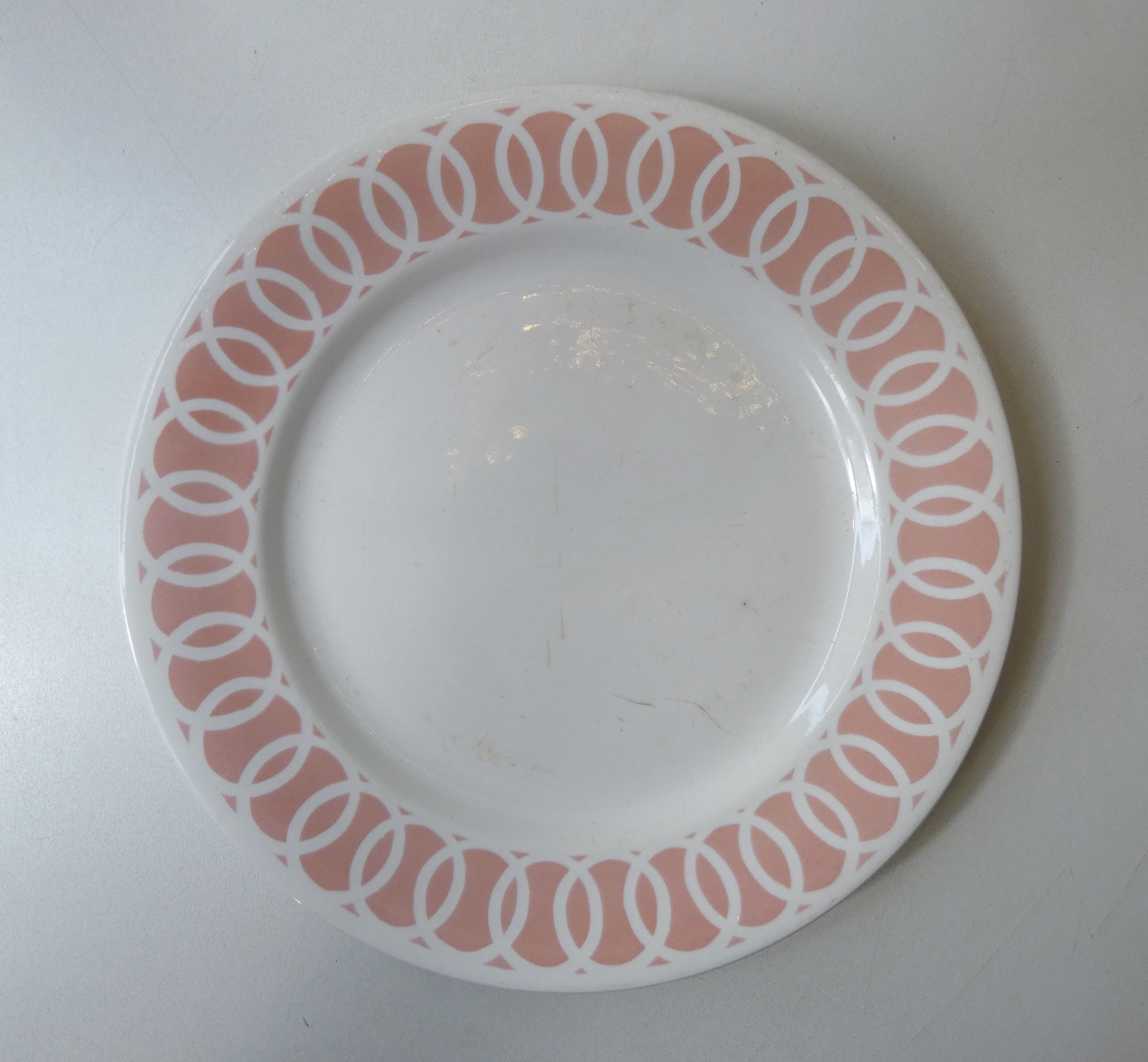 Salins earthenware presentation plate