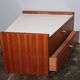 Table de Chevet Murale Mid-Century en Palissandre