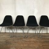 Série de 4 chaises DSX by Charles Eames par Herman Miller 1970