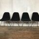Série de 4 chaises DSX by Charles Eames par Herman Miller 1970