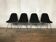 Série de 4 chaises DSX by Charles Eames par Herman Miller 1970