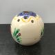 Ancien vase pique fleurs Quimper céramique peinte made in france vintage