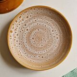 Set of 12 flat plates, Niderviller Fauve model