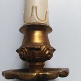 Bronze duck head wall lamp
