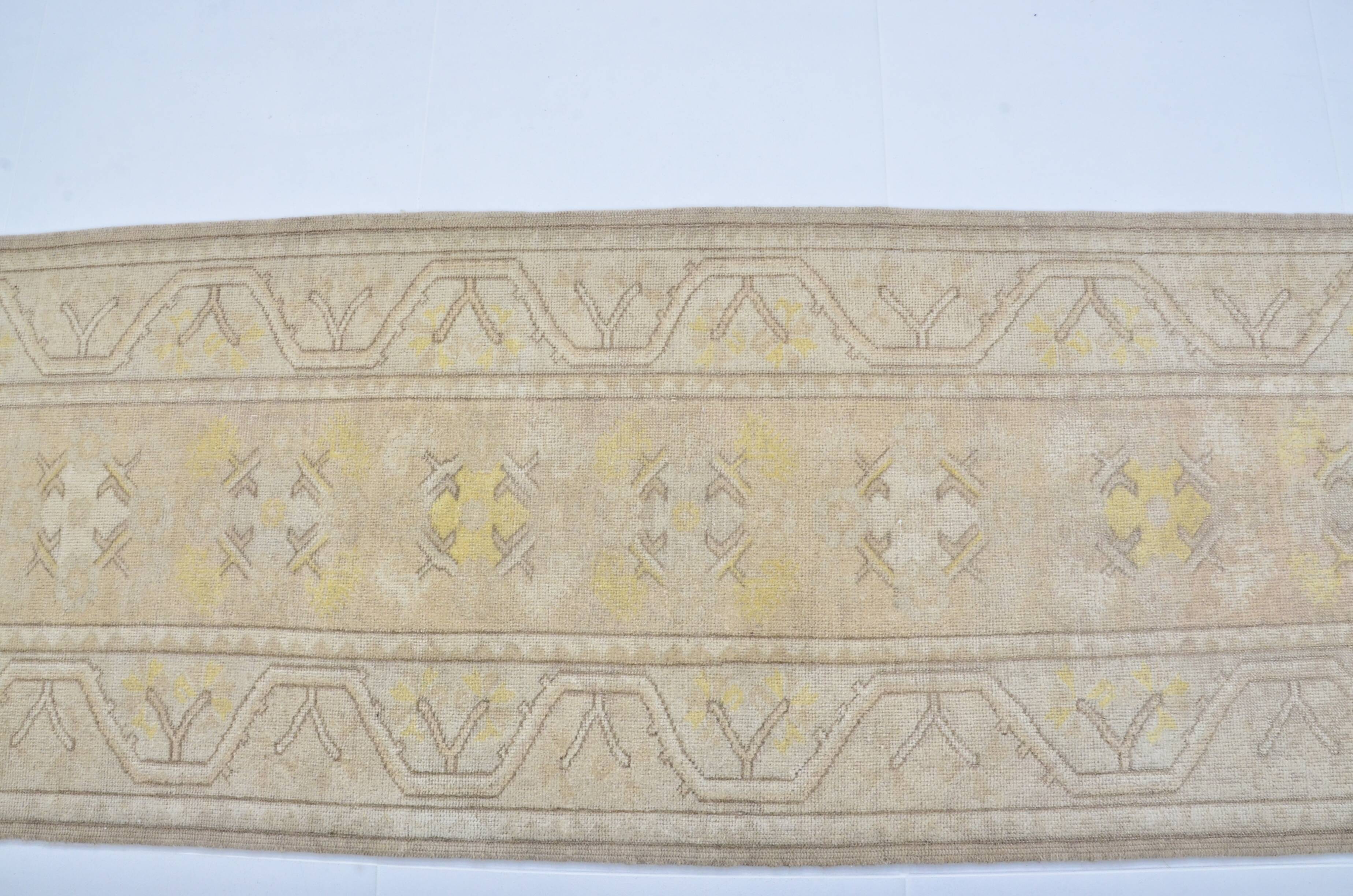 Oushak Antique Floral Hallway Runner Sku 3581