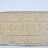 Oushak Antique Floral Hallway Runner Sku 3581