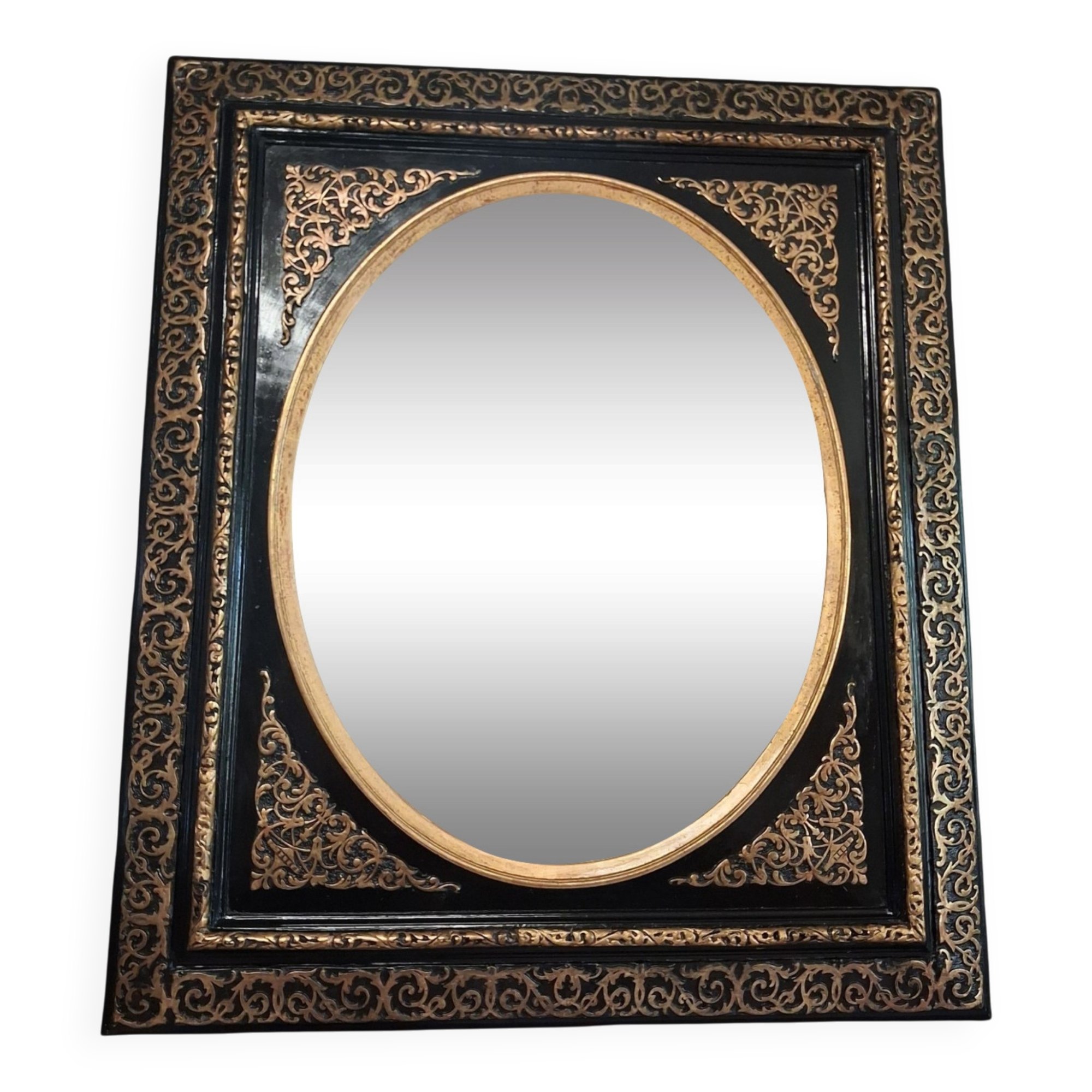 Napoleon III mirror 72 x 62