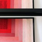 Tableau tissé Floraison – Collection « Mosaïques »