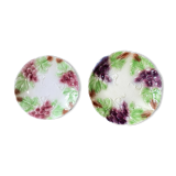 2 en assiettes barbotine