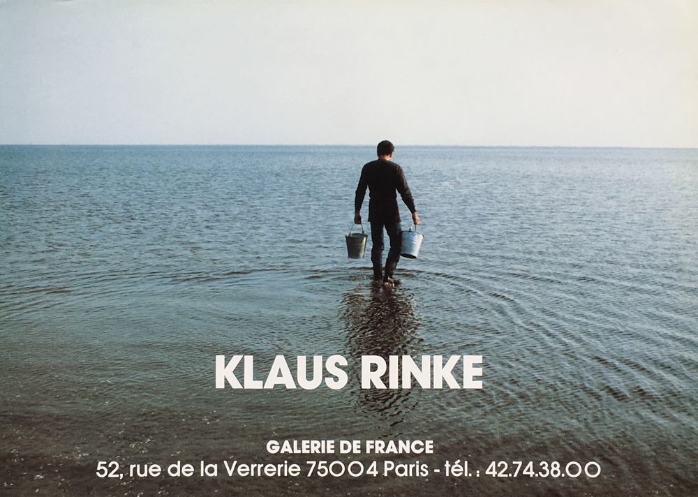 Klaus Rinke poster 1993