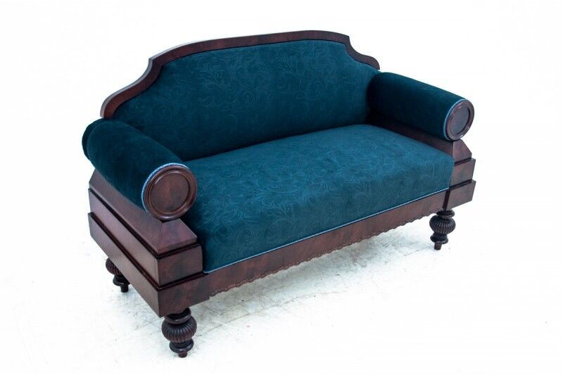 Antique sofa, Northern Europe, circa 1870. Renovated.
