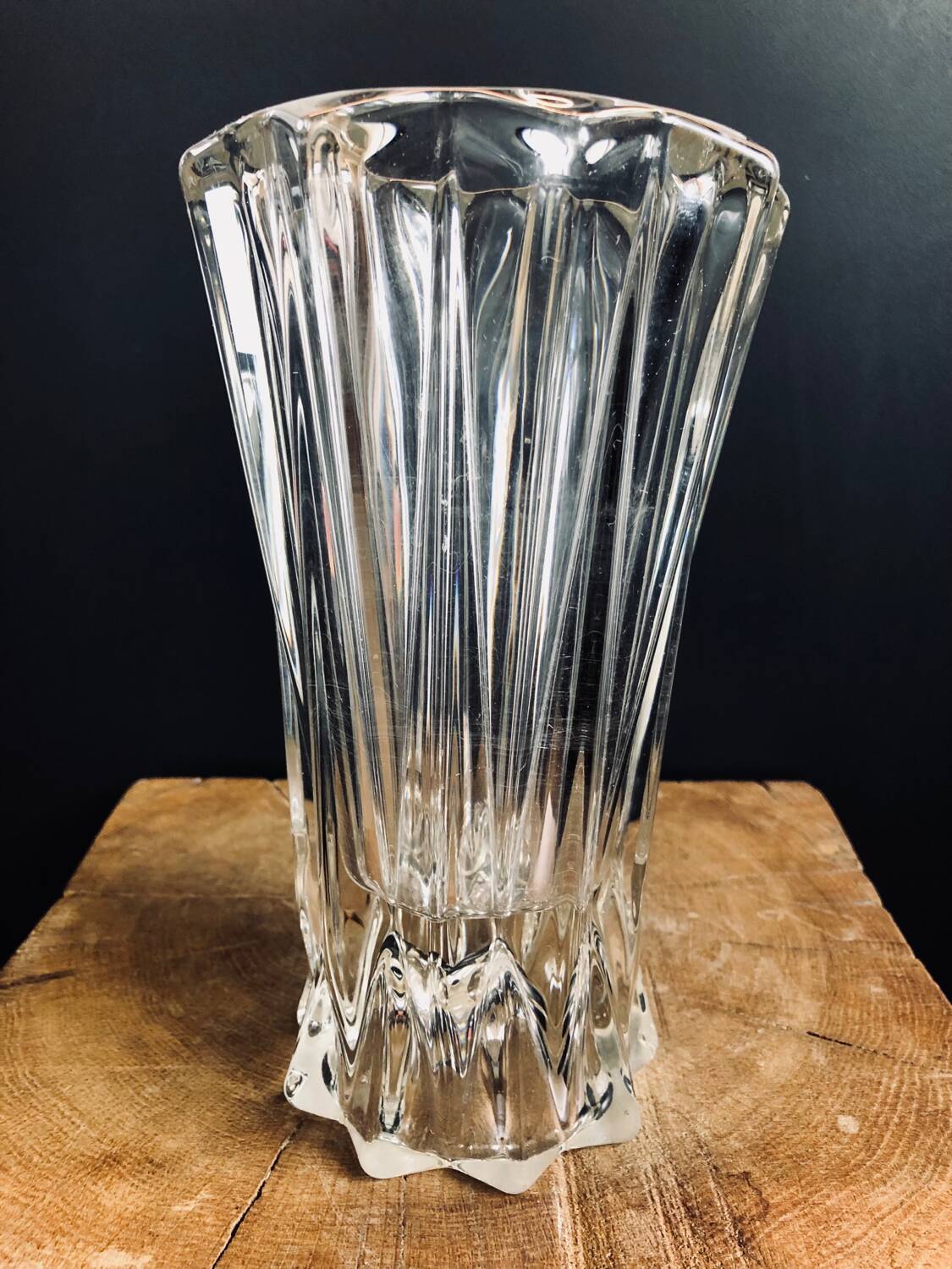 Vase cristal 1950/60