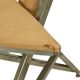 Unique Design Chair Art Object Handmade Metal Velvet