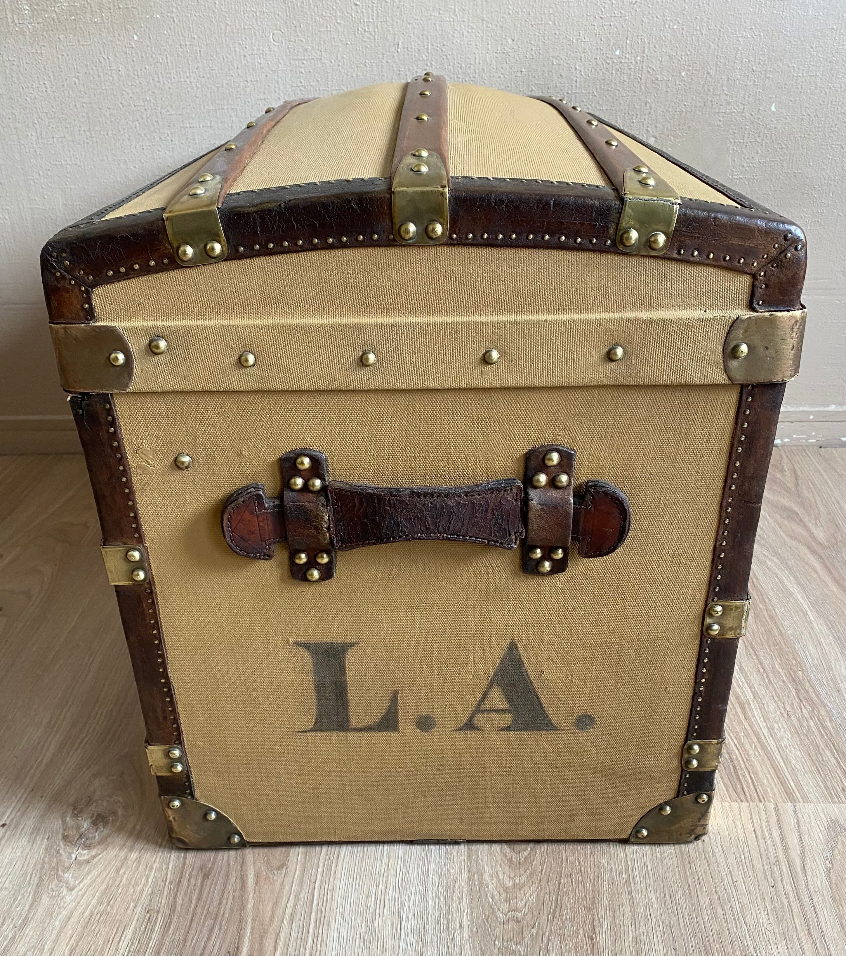 Domed trunk MOYNAT early XX century