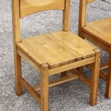Hongisto pine dining table & chairs by Ilmari Tapiovaara for Laukaan Puu