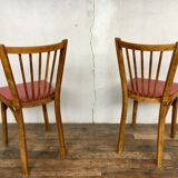 Pair of baumann bistro chairs
