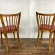 Pair of baumann bistro chairs