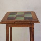 Selette en chêne et céramique