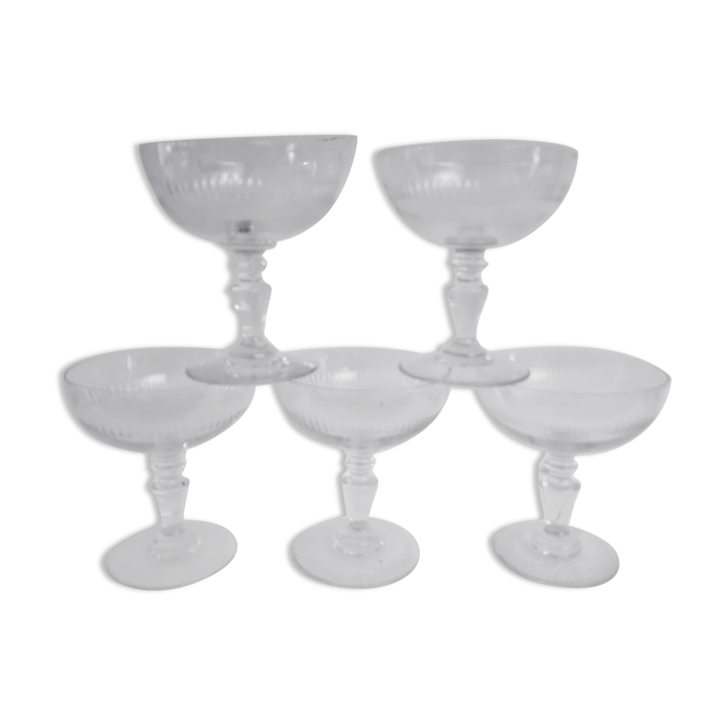 5 glasses of Champagne