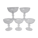 5 glasses of Champagne