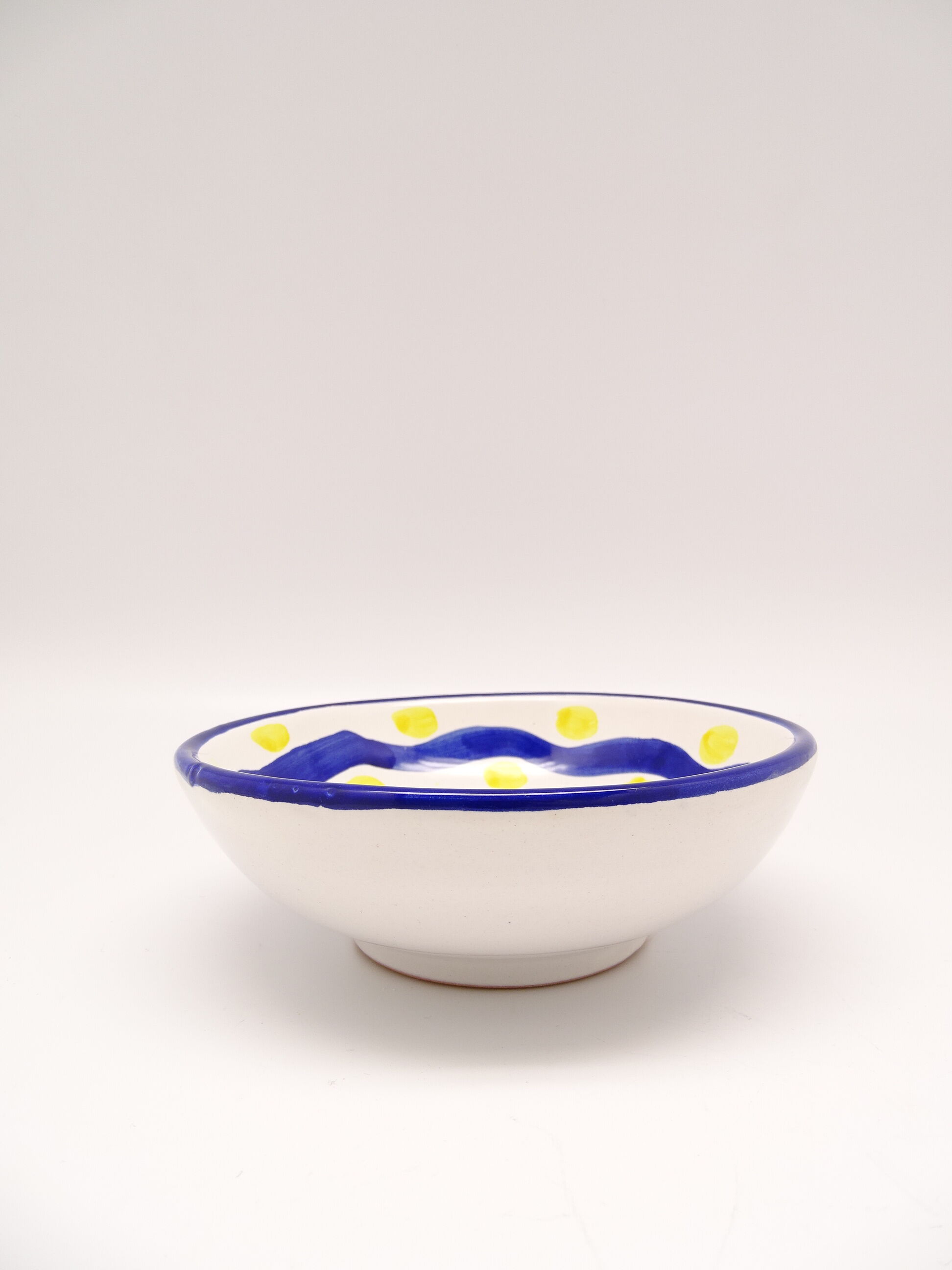 Multicolored bowl in Italian ceramic