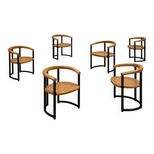 6 × chaise italienne - 1970