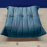 Sofa and ottoman in velvet designed by Michel Ducaroy 1973